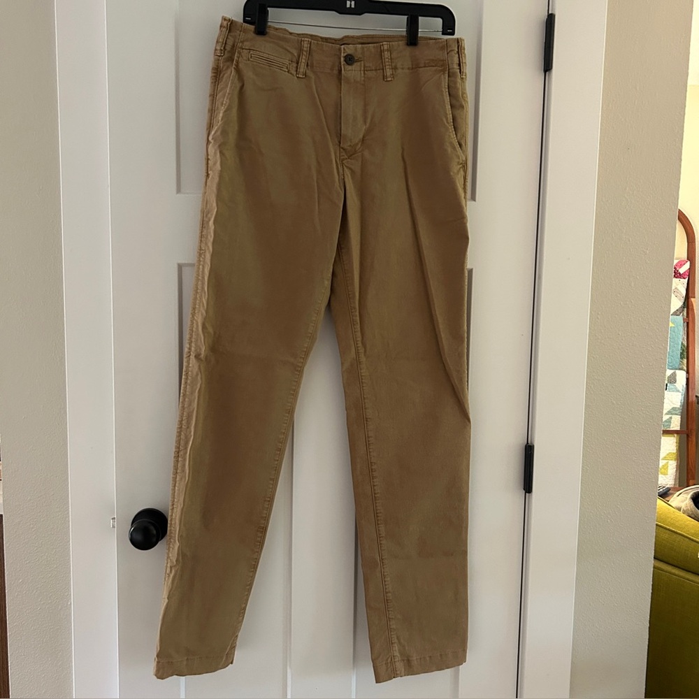American Eagle Flex Khaki‎ Pants, Size 32x36 Tall